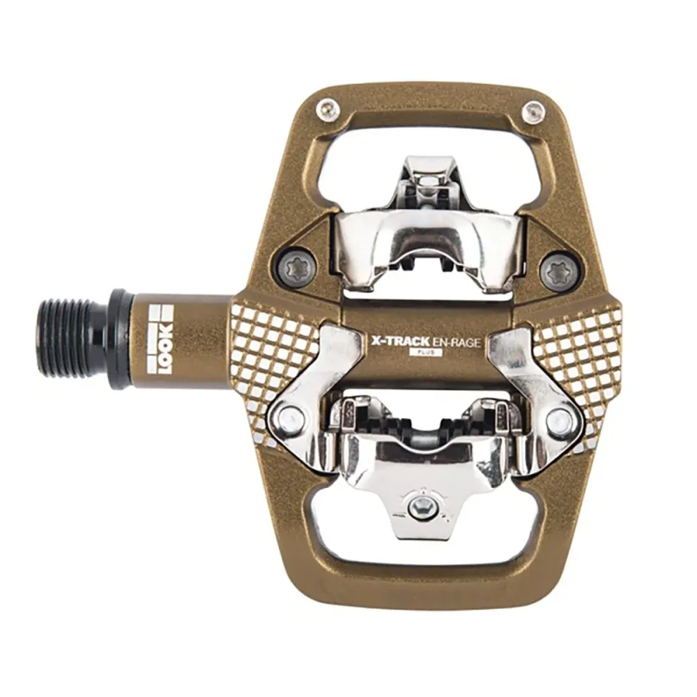Brązowe pedały LOOK X-TRACK EN-RAGE PLUS SPD