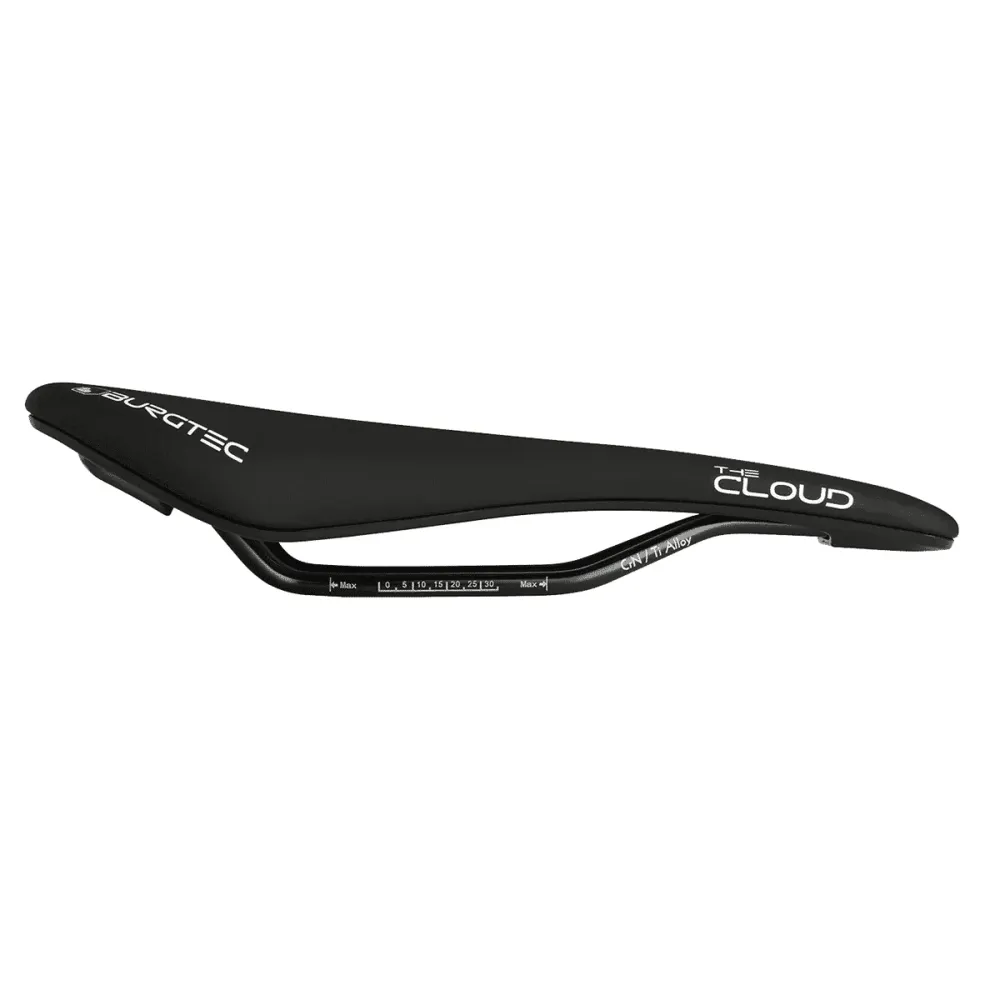 BURGTEC CLOUD MK2 Titanium Seat Rails Black