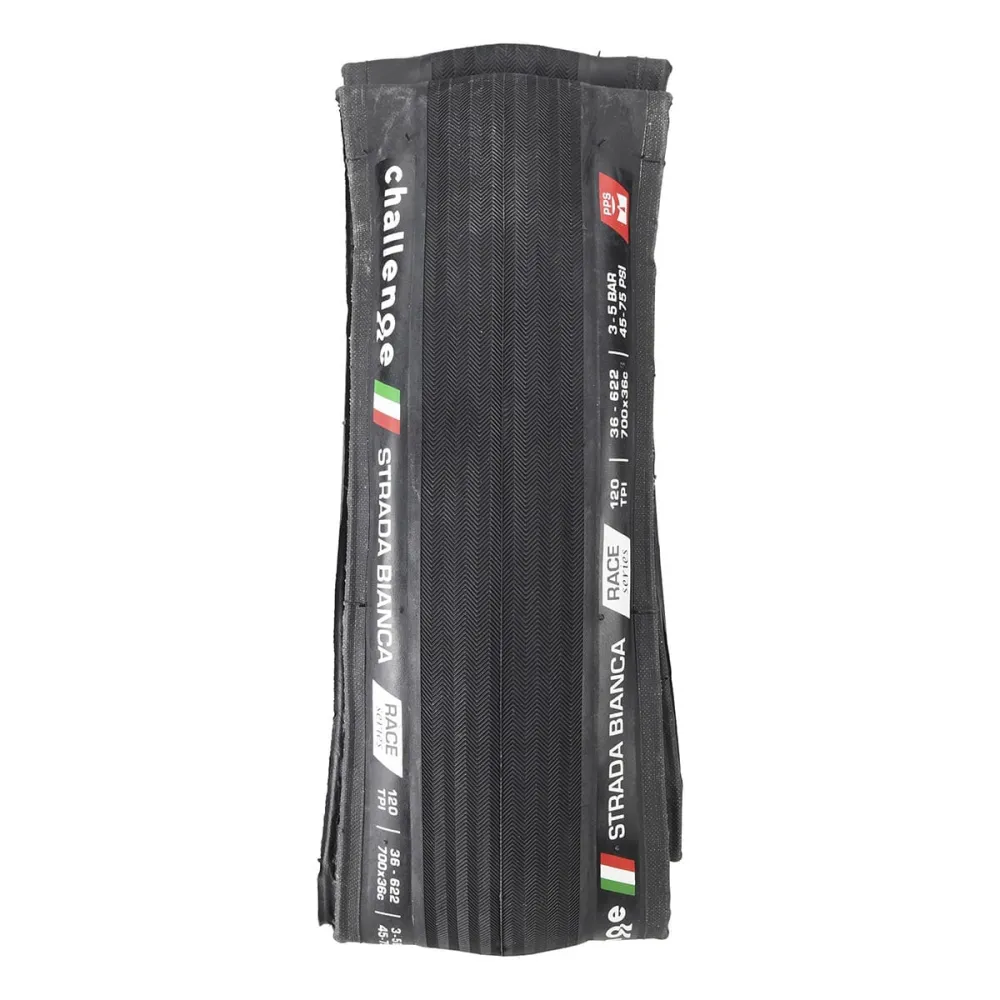 CHALLENGE STRADA BIANCA 700x36c opona dętkowa czarna