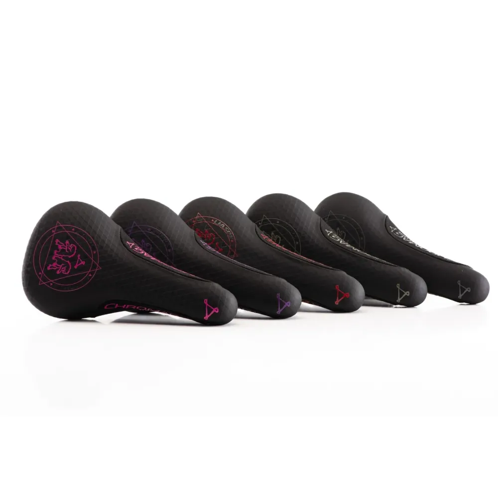 CHROMAG OVERTURE Rails CrMo Saddle Black/Violet