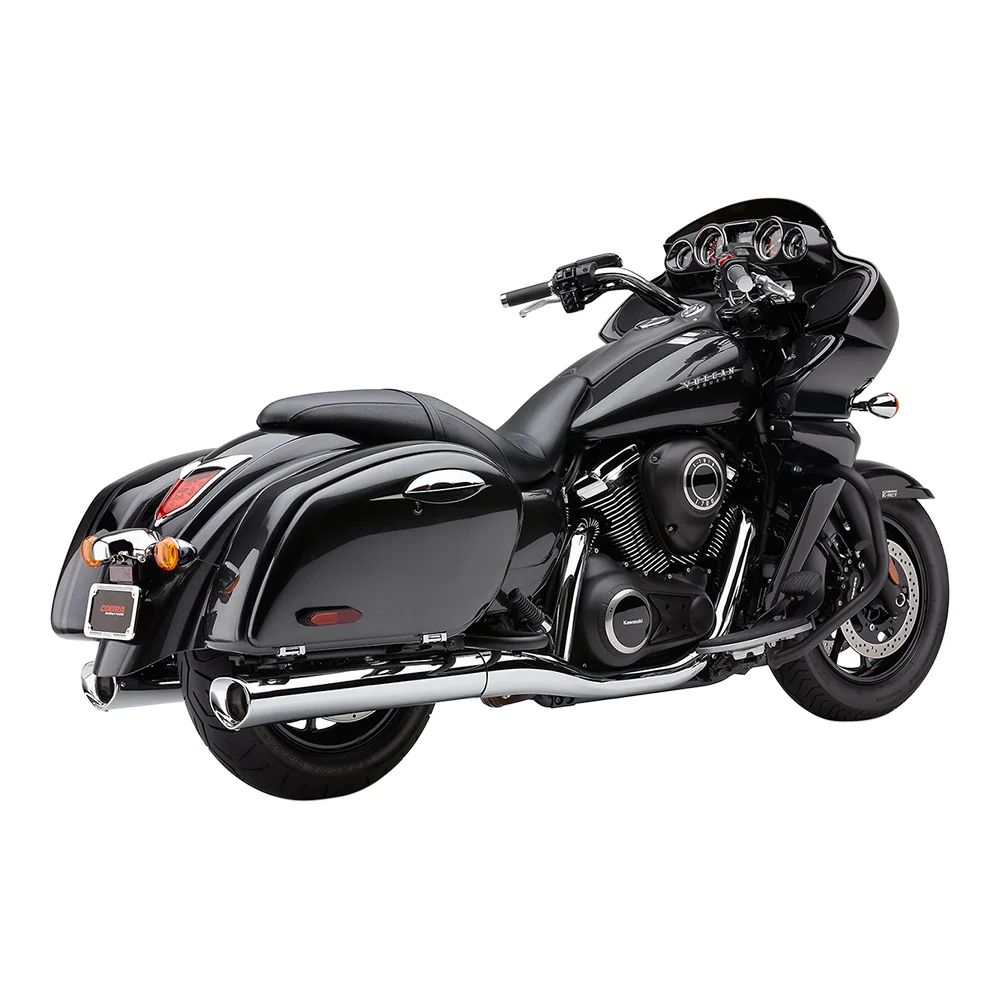 Cobra 5-calowe tłumiki wsuwane Tri-Flo do Kawasaki