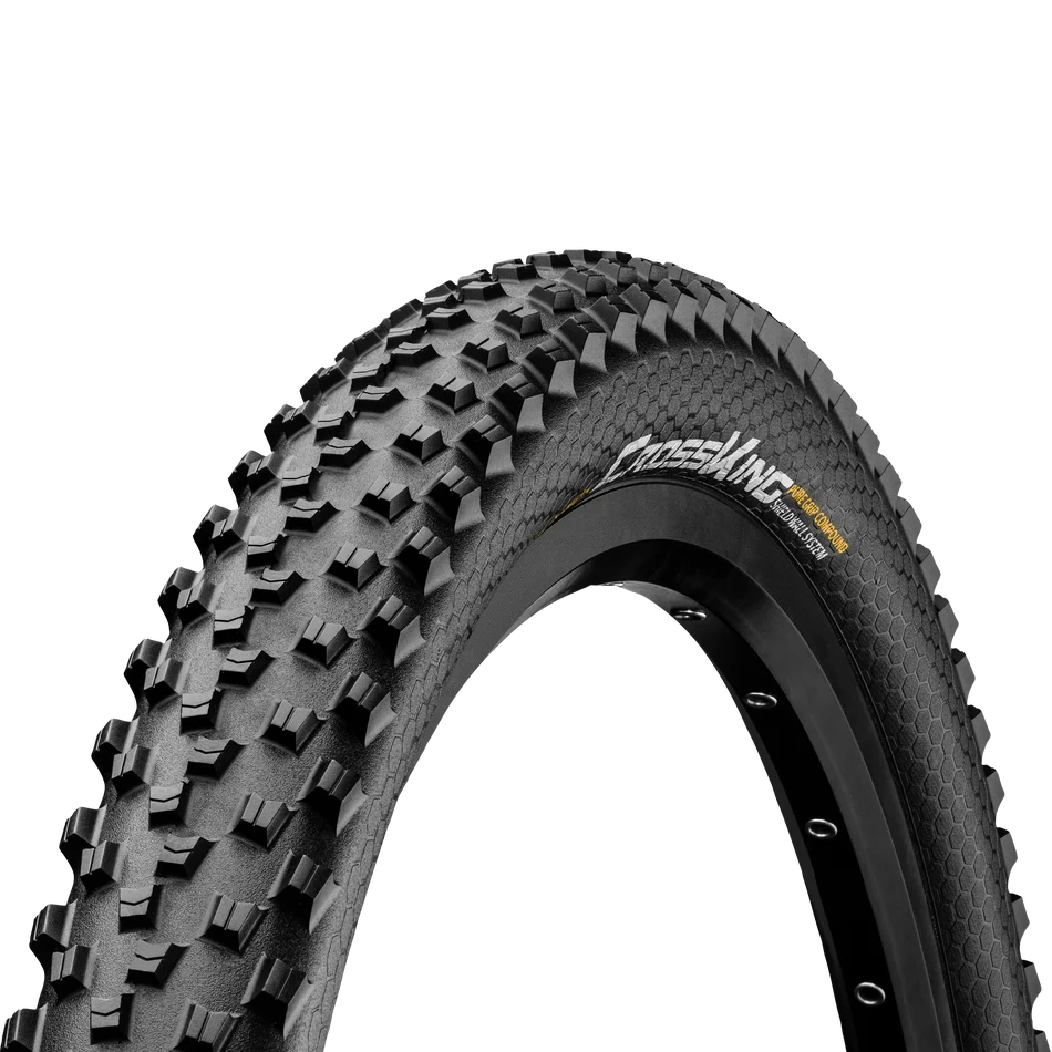 CONTINENTAL CROSS KING 29x2.60 ShieldWall Tubeless Ready Miękka opona w kolorze czarnym