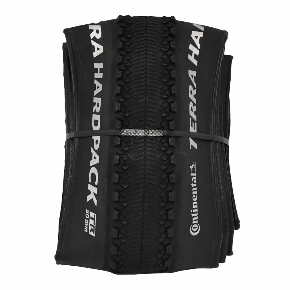 CONTINENTAL TERRA HARDPACK SHIELDWALL 700x50c Opona bezdętkowa czarna