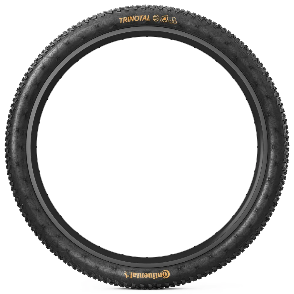 CONTINENTAL TRINOTAL Trail Rapid 29x2.40 Tubeless Ready Miękka czarna opona