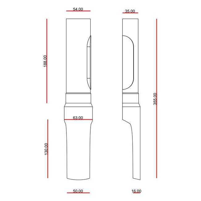 C-Racer Uniwersalne osłony widelca do góry nogami No3