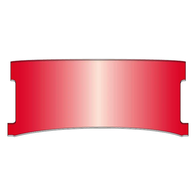 NC Dolna przednia szyba regulowana czerwona Panhead 49-59
