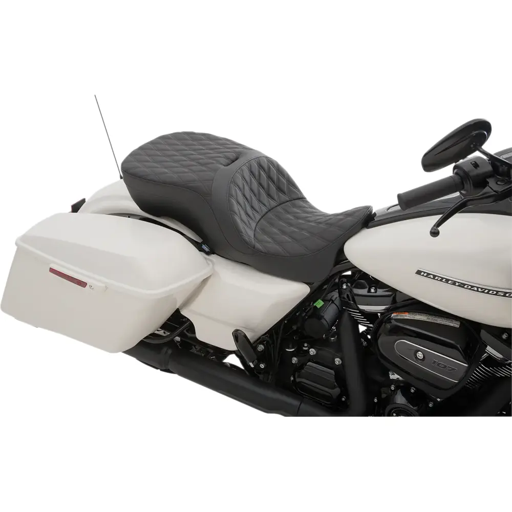 Drag Specialties Duże przednie siedzenie turystyczne do motocykli Harley