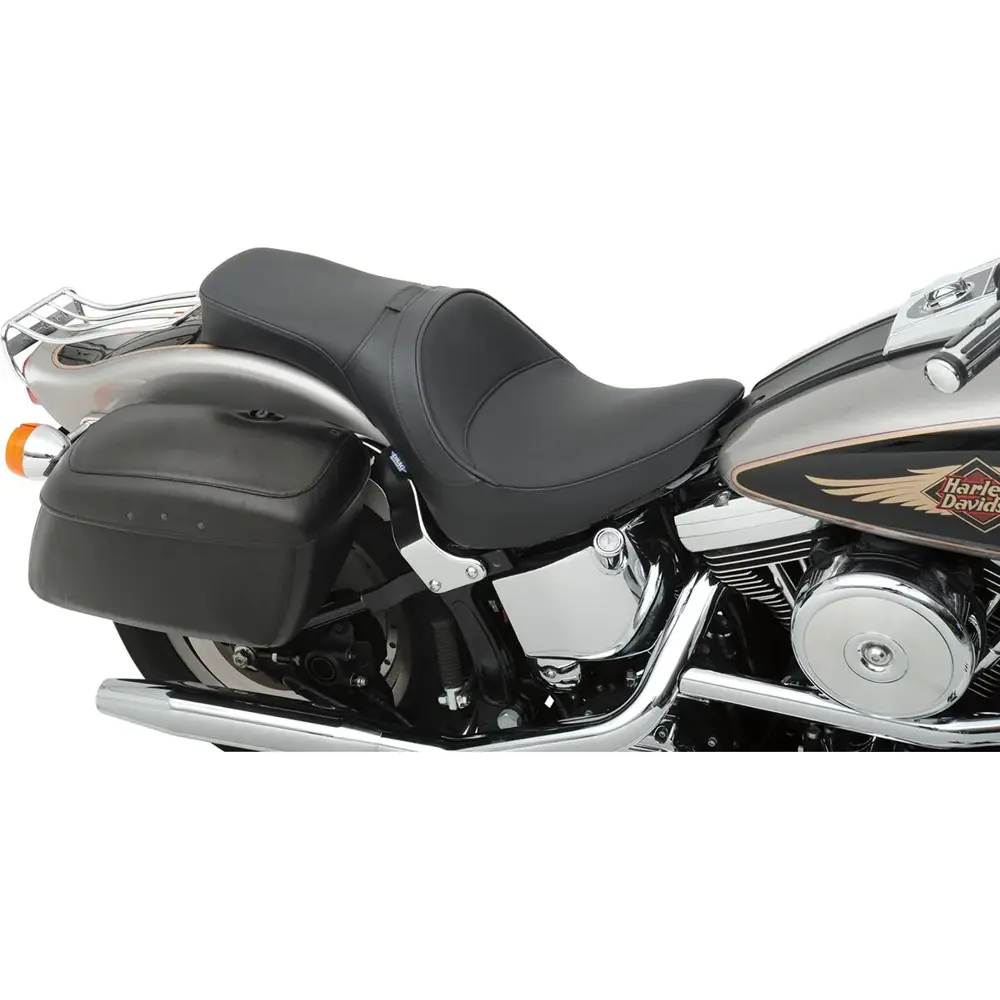 Drag Specialties Jednoczęściowe siedzenie dla dwóch osób do motocykli Harley