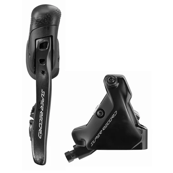 Dźwignia prosta i tylny zacisk 140 mm CAMPAGNOLO SUPER RECORD WRL Flat Mount bez tarczy hamulcowej