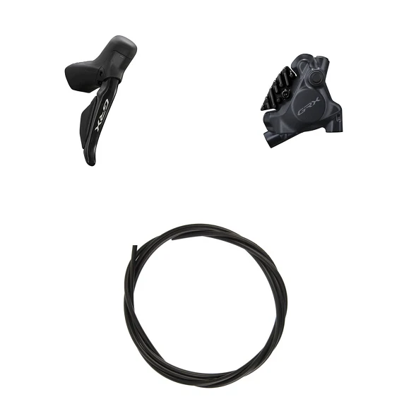 Dźwignia prosta i zacisk tylny SHIMANO GRX 717 12V