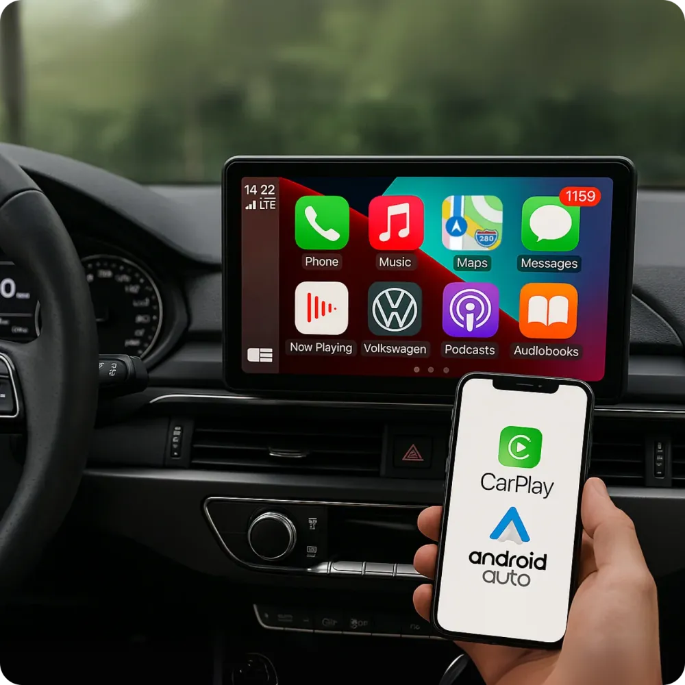 Ekran radio H509 Carplay Android Auto