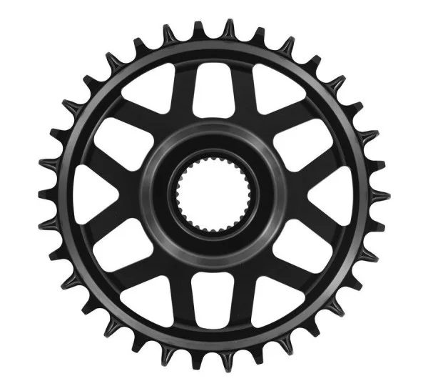 E-THIRTEEN HELIX RACE E-SPEC 11/12V Bezpośredni montaż Bosch Gen4 15mm Offset Mono Chainring Czarny