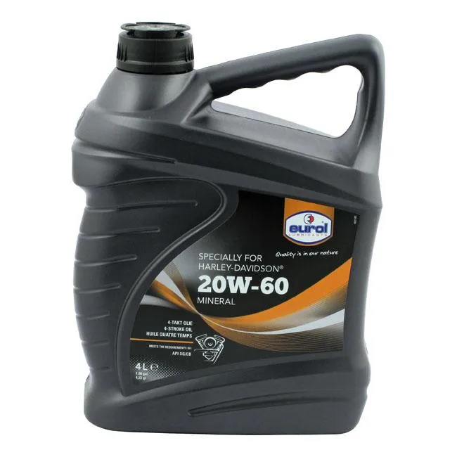 Eurol Olej silnikowy Mineral Harley 20W-60 4L
