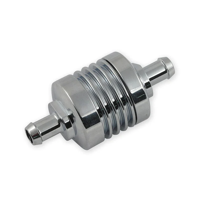 Filtr paliwa żebrowany 3/8" (9,5 mm) chrom