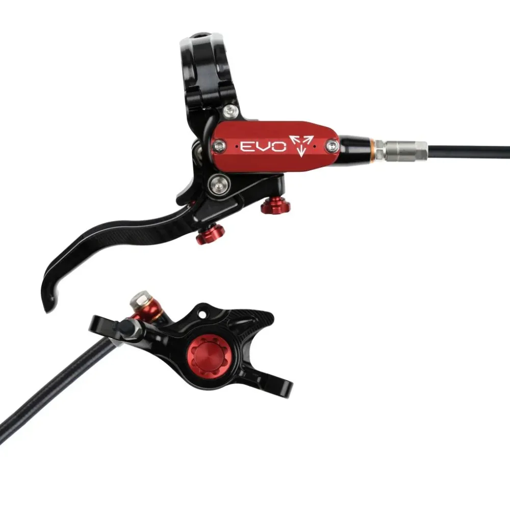 Hamulec tylny HOPE TECH 4 EVO X2 PM czarny/czerwony
