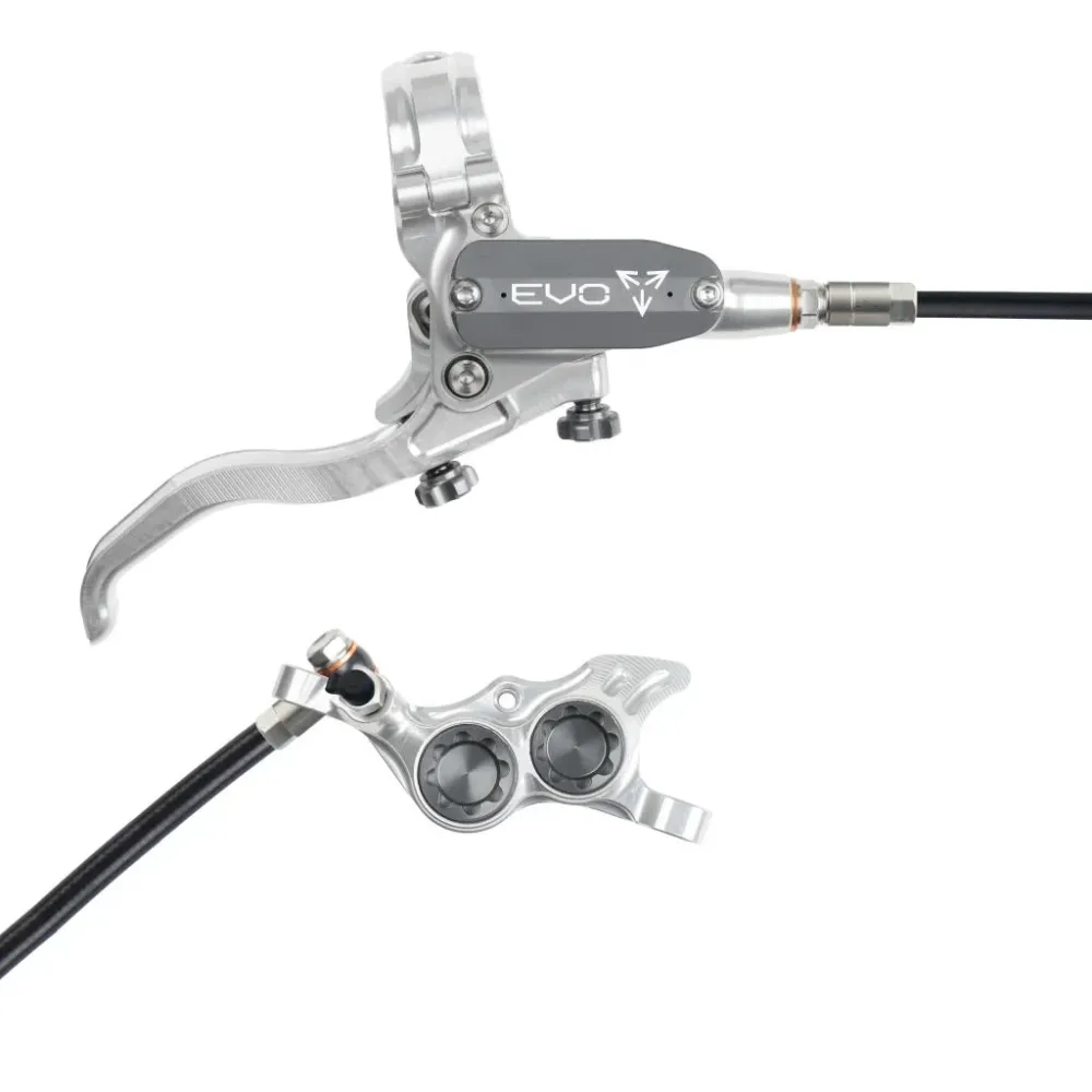 Hamulec tylny HOPE TECH 4 EVO TR4 srebrny/dymny
