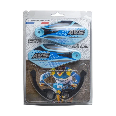 Handguard AVS KIT DECO Alu Leg Light Blue/Black
