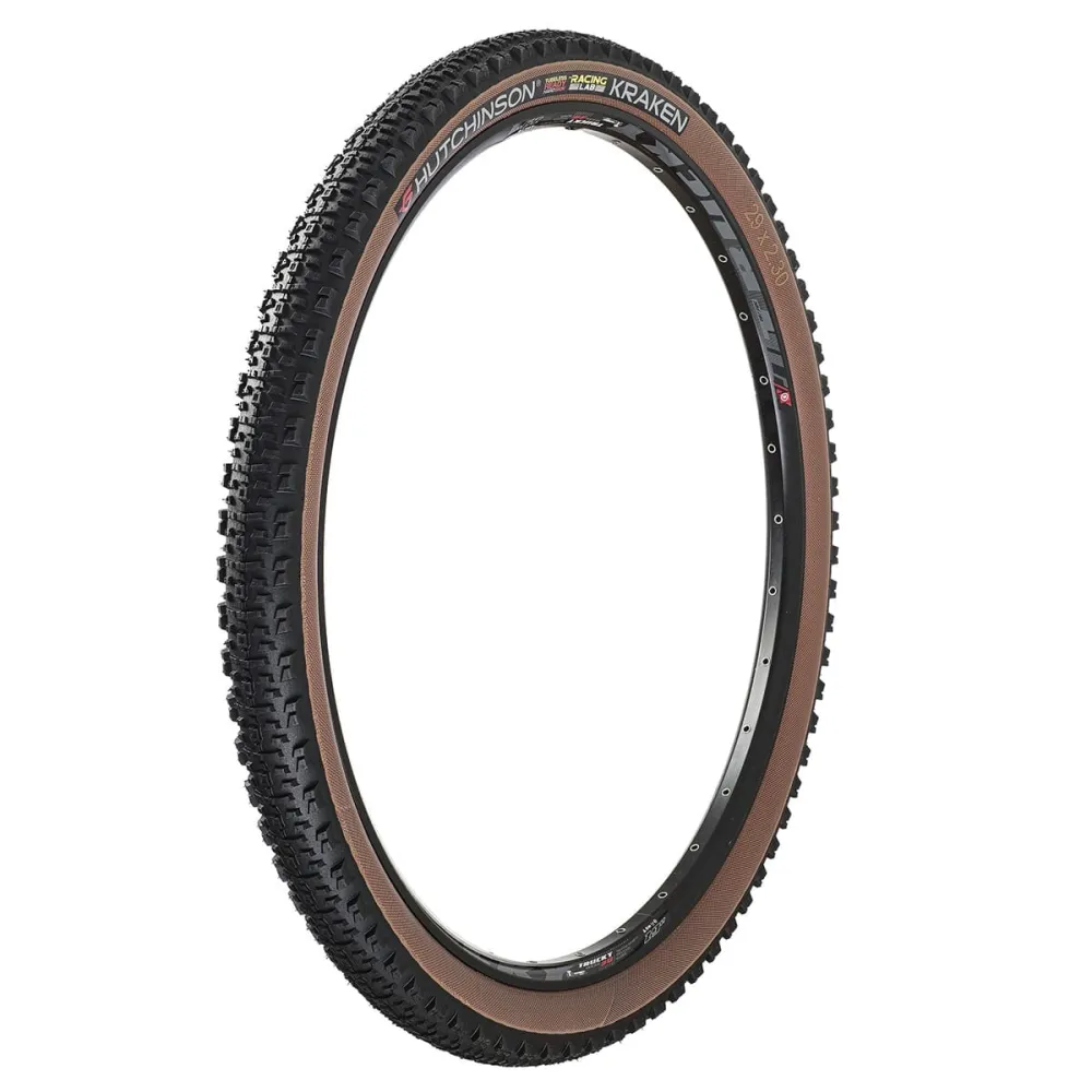 HUTCHINSON KRAKEN 29x2.30 Racing Lab Hardskin Race Ripost XC Tubeless Ready Miękka opona czarna/brązowa