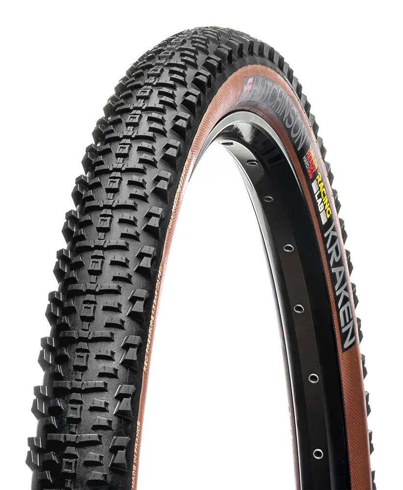HUTCHINSON KRAKEN 29x2.40 Racing Lab Hardskin Race Ripost XC Tubeless Ready Miękka opona czarna/brązowa