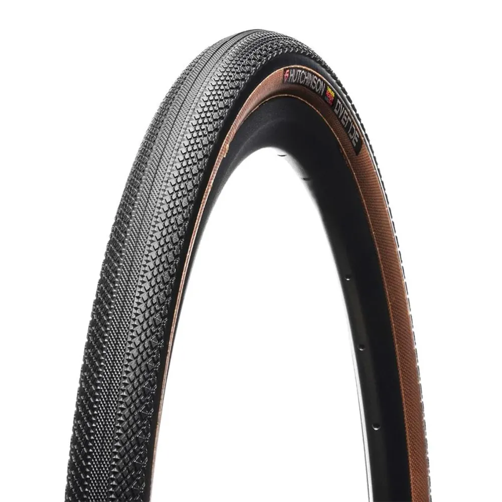 HUTCHINSON OVERIDE 700x40c Wzmocniona opona Tubeless Ready Beige