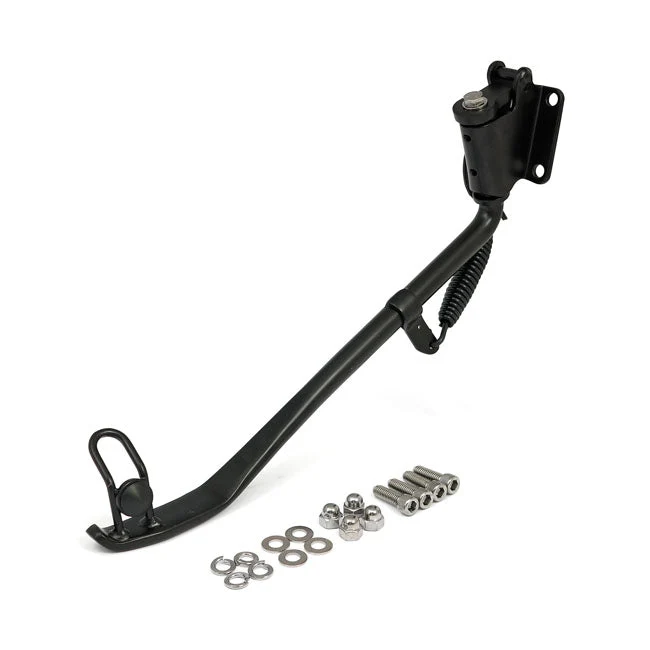 Jiffy Stand Kit Black Softail 89-99