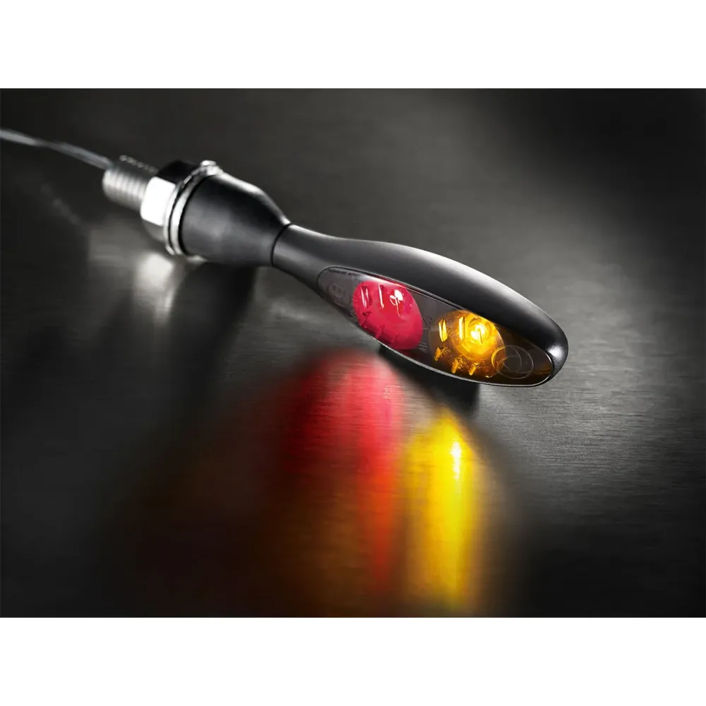 Kellermann Micro 1000 DF 3 w 1 Mini LED motocyklowe światło tylne / kierunkowskaz czarny