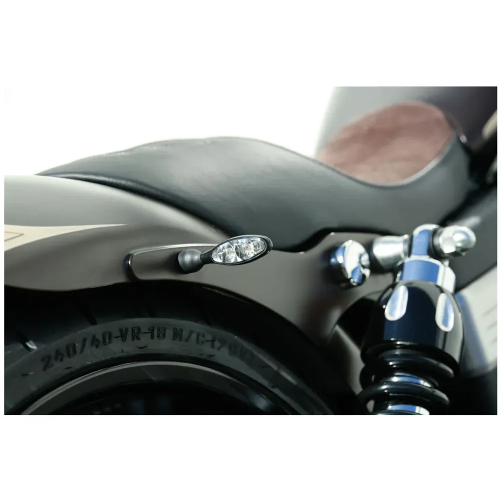 Kellermann Micro 1000 DF 3 w 1 Mini LED motocyklowe światło tylne / kierunkowskaz czarny