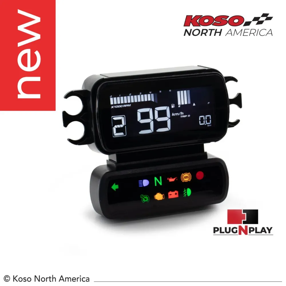Koso Wielofunkcyjny prędkościomierz D2 Plug & Play Softail 18-20; FXBB/S 18-22
