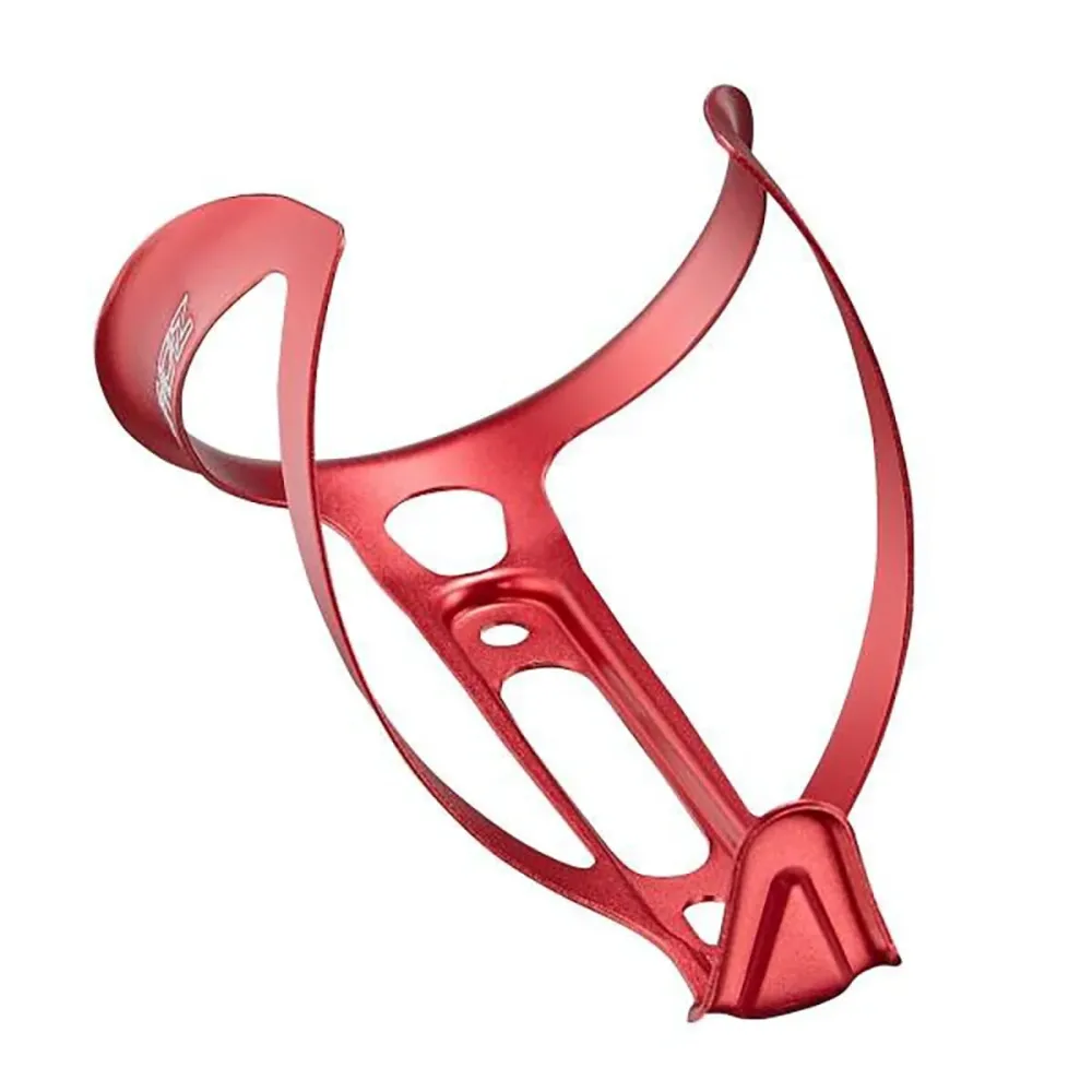 Koszyk na bidon SUPACAZ FLY aluminiowy czerwony