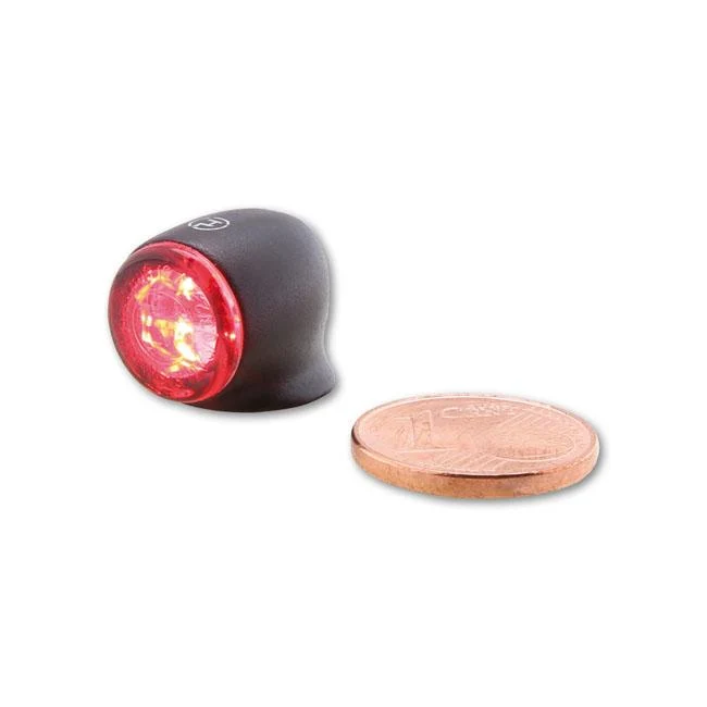 Lampa tylna Highsider Proton 2 LED 3 w 1 czarna