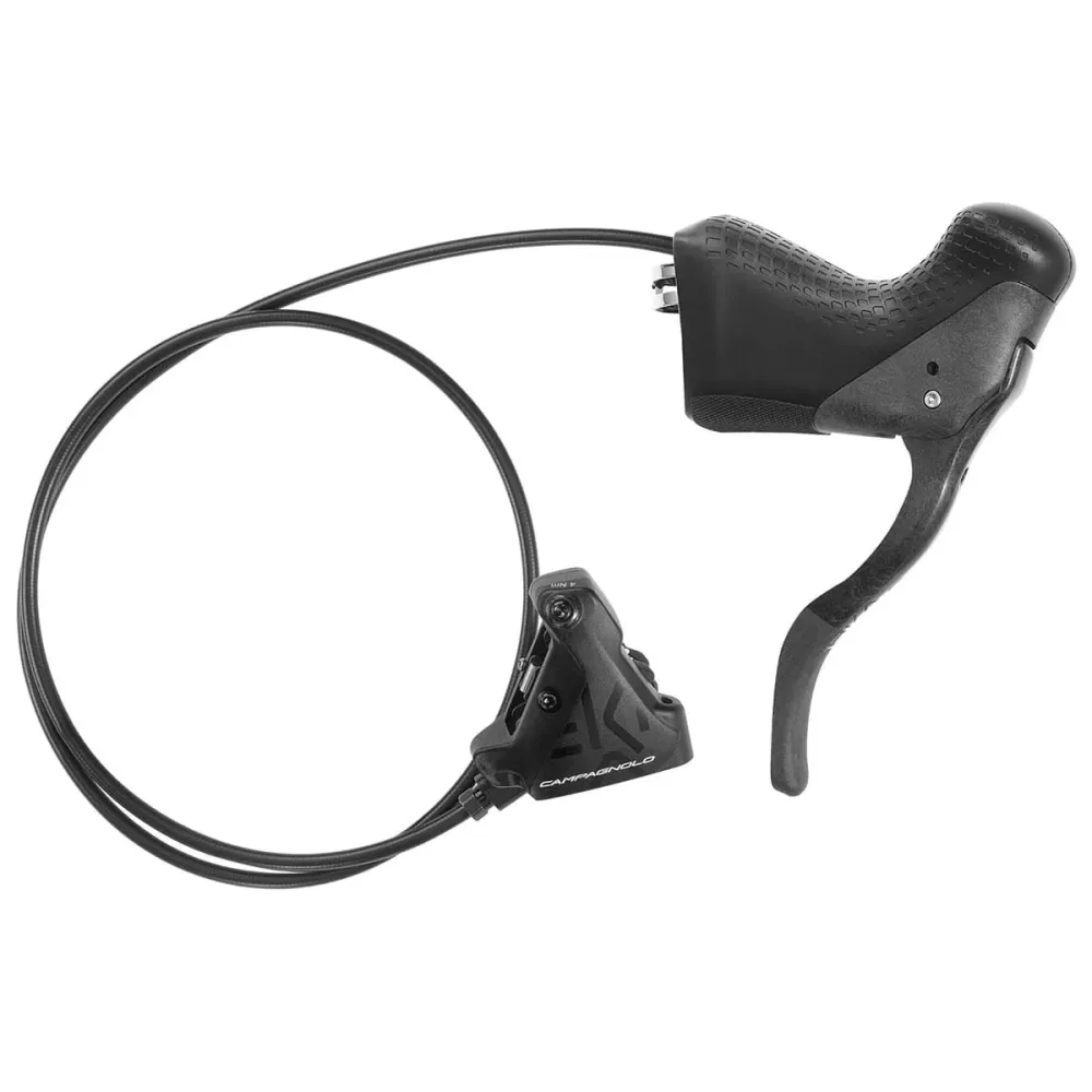 Lewa dźwignia i przedni zacisk 140 mm CAMPAGNOLO EKAR GT Flat Mount bez tarczy hamulcowej