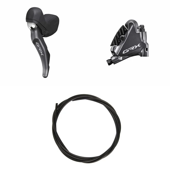 Lewa dźwignia i zacisk przedni SHIMANO GRX 810