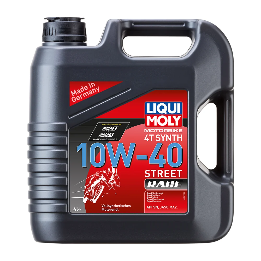 Liqui Moly Olej silnikowy Synthetic 4T 10W-40 Street Race 4L