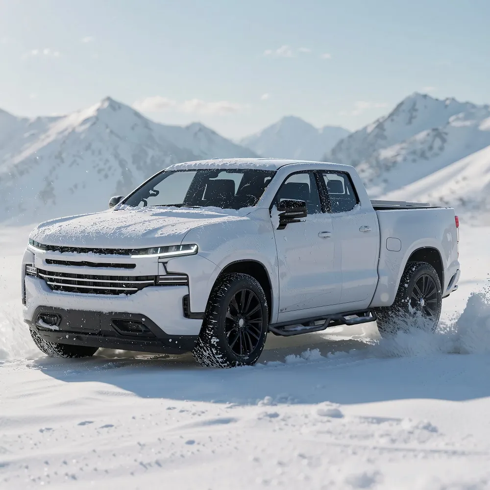 Listwy do biegania Listwy Nerf na lata 2019-2026 Chevy Silverado GMC Sierra 1500 Crew Cab