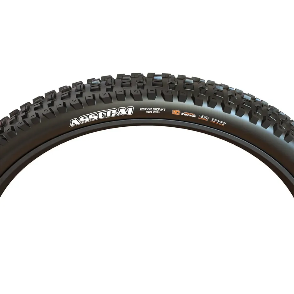 MAXXIS ASSEGAI 29x2.50 WT BikePark DH Tubeless Ready Sztywna opona czarna