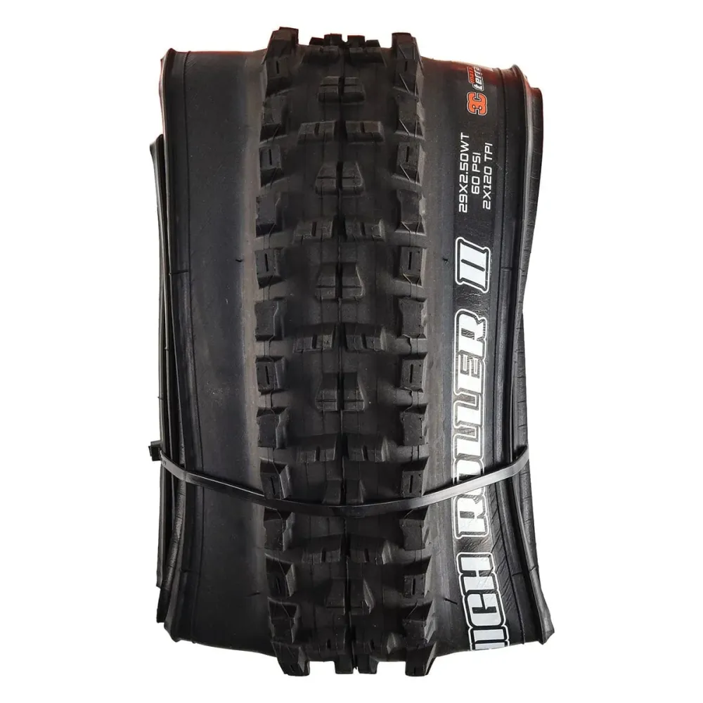 MAXXIS HIGH ROLLER II 29x2.50 WT Double Down 3C MaxxTerra Tubeless Ready Miękka opona w kolorze czarnym