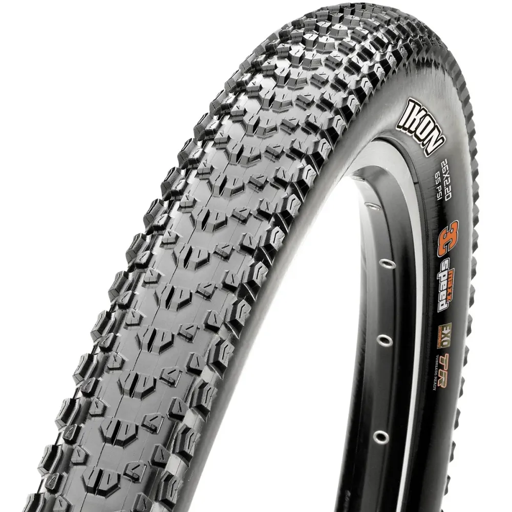 MAXXIS IKON 29x2.35 Exo MaxxSpeed Tubeless Ready Miękka opona w kolorze czarnym