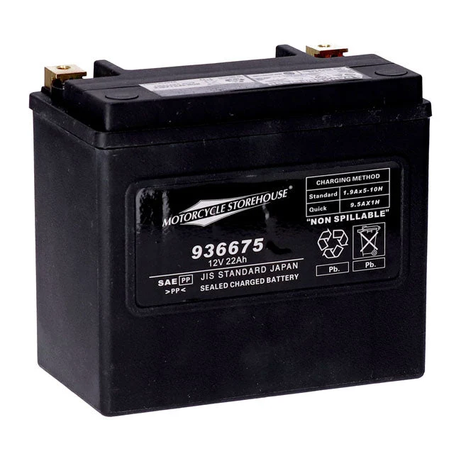 MCS Akumulator 12V AGM 22Ah Lewy+ 325CCA