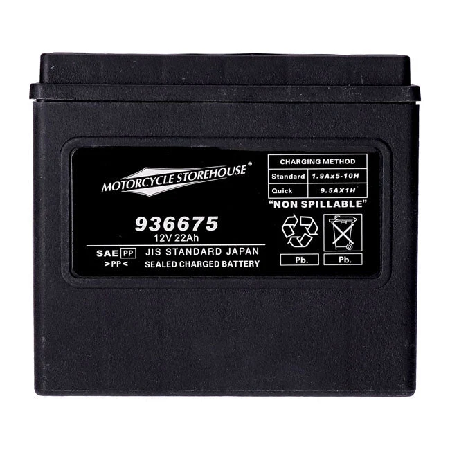 MCS Akumulator 12V AGM 22Ah Lewy+ 325CCA