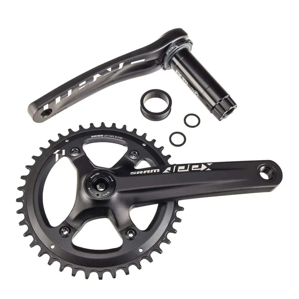 Mechanizm korbowy SRAM APEX 1 BB30 11V Mono