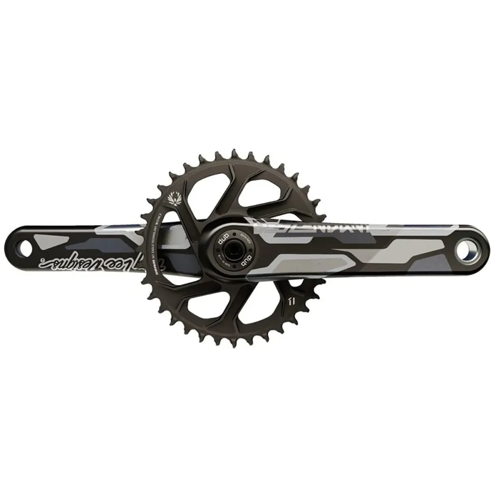 Mechanizm korbowy TRUVATIV DESCENDANT TLD EAGLE ALL DH DUB83 11/12V Mono Black Carbon