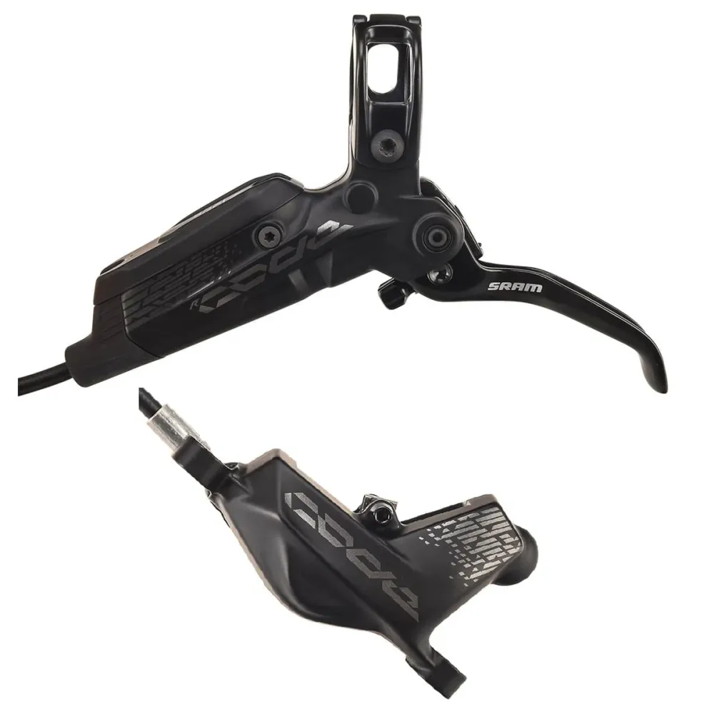 Metalowe klocki hamulca przedniego SRAM CODE R, czarne
