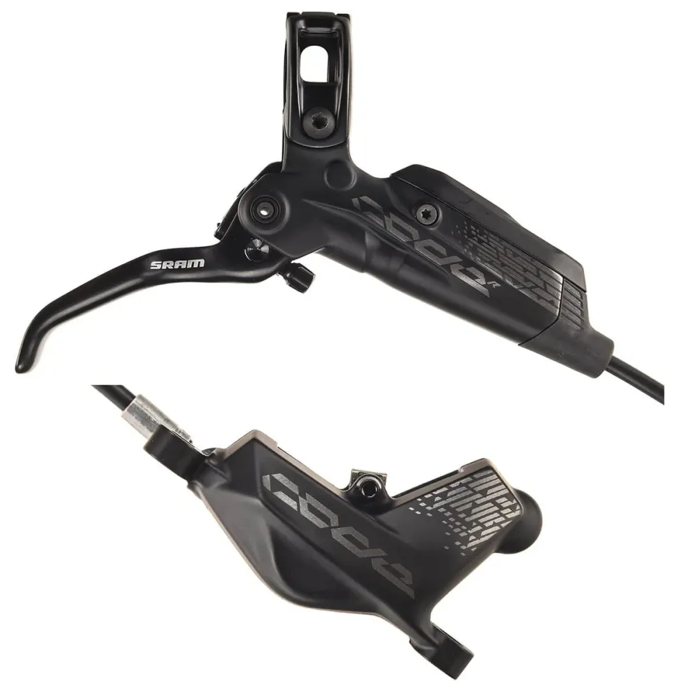 Metalowe klocki hamulca tylnego SRAM CODE R, czarne