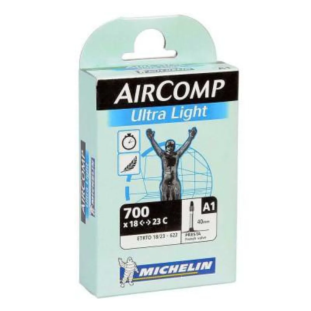Dętka Michelin Air Comp Ultra Light 700x18-23 z wentylem Presta 52mm