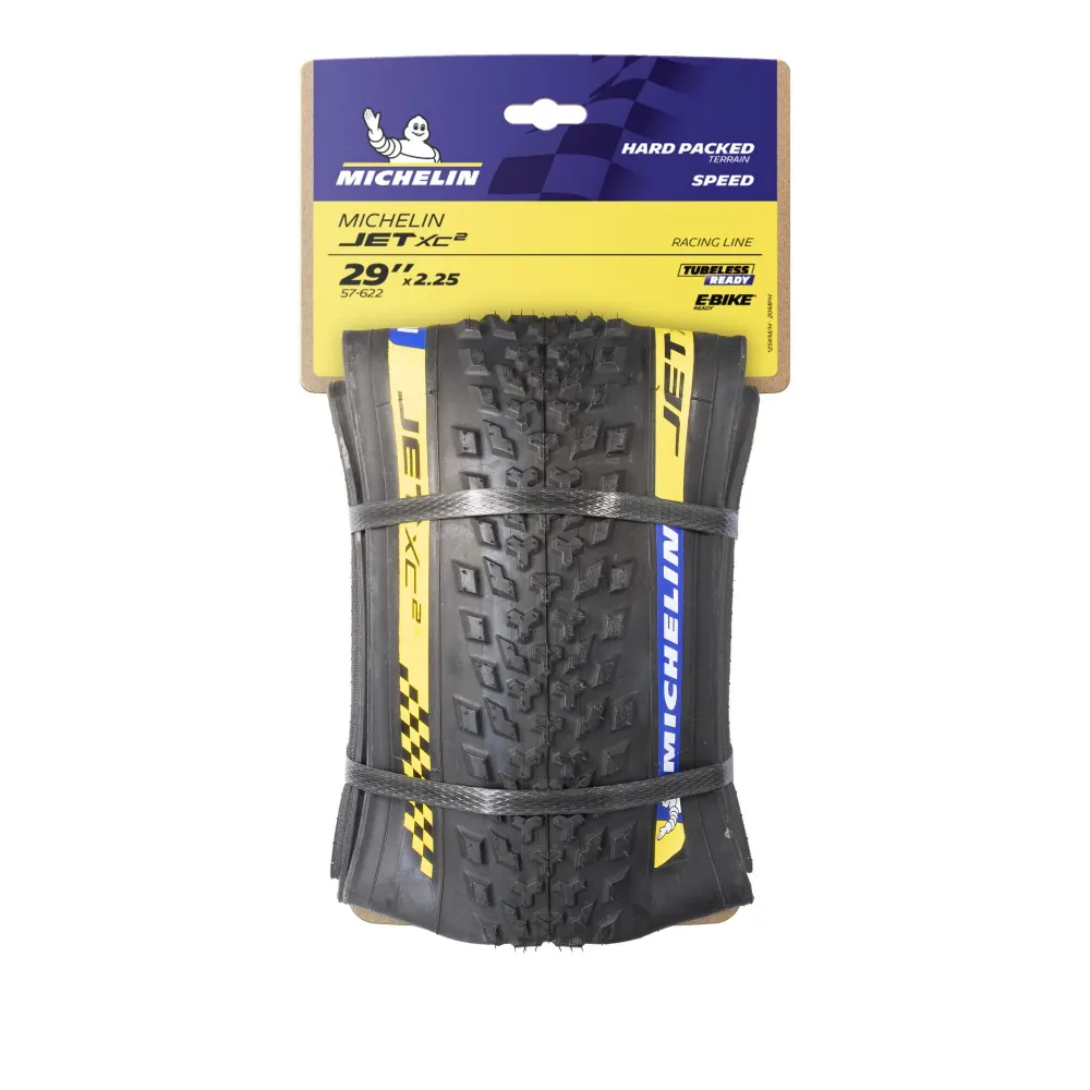 MICHELIN JET XC2 Racing Line 29x2.25 Opona miękka przystosowana do zastosowania bezdętkowego