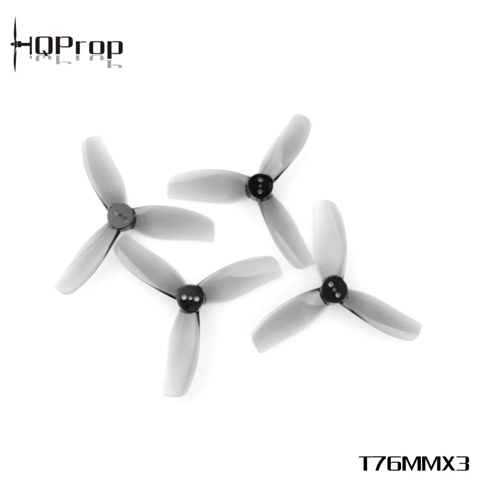 Śmigło HQProp T76MMX3 - średnica 10,5 mm odpowiednia seria CineLog30 Drone do zdalnie sterowanego quadcoptera FPV LongRang...