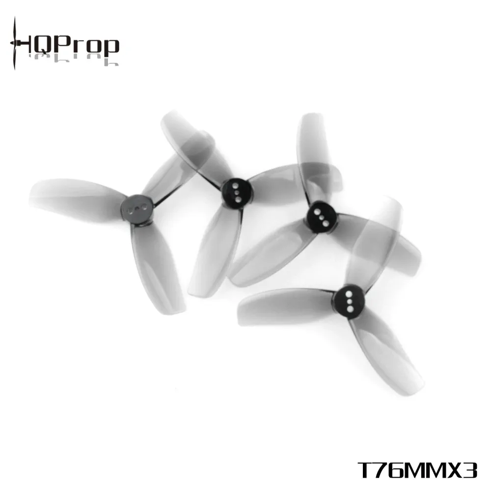 Śmigło HQProp T76MMX3 - średnica 10,5 mm odpowiednia seria CineLog30 Drone do zdalnie sterowanego quadcoptera FPV LongRang...