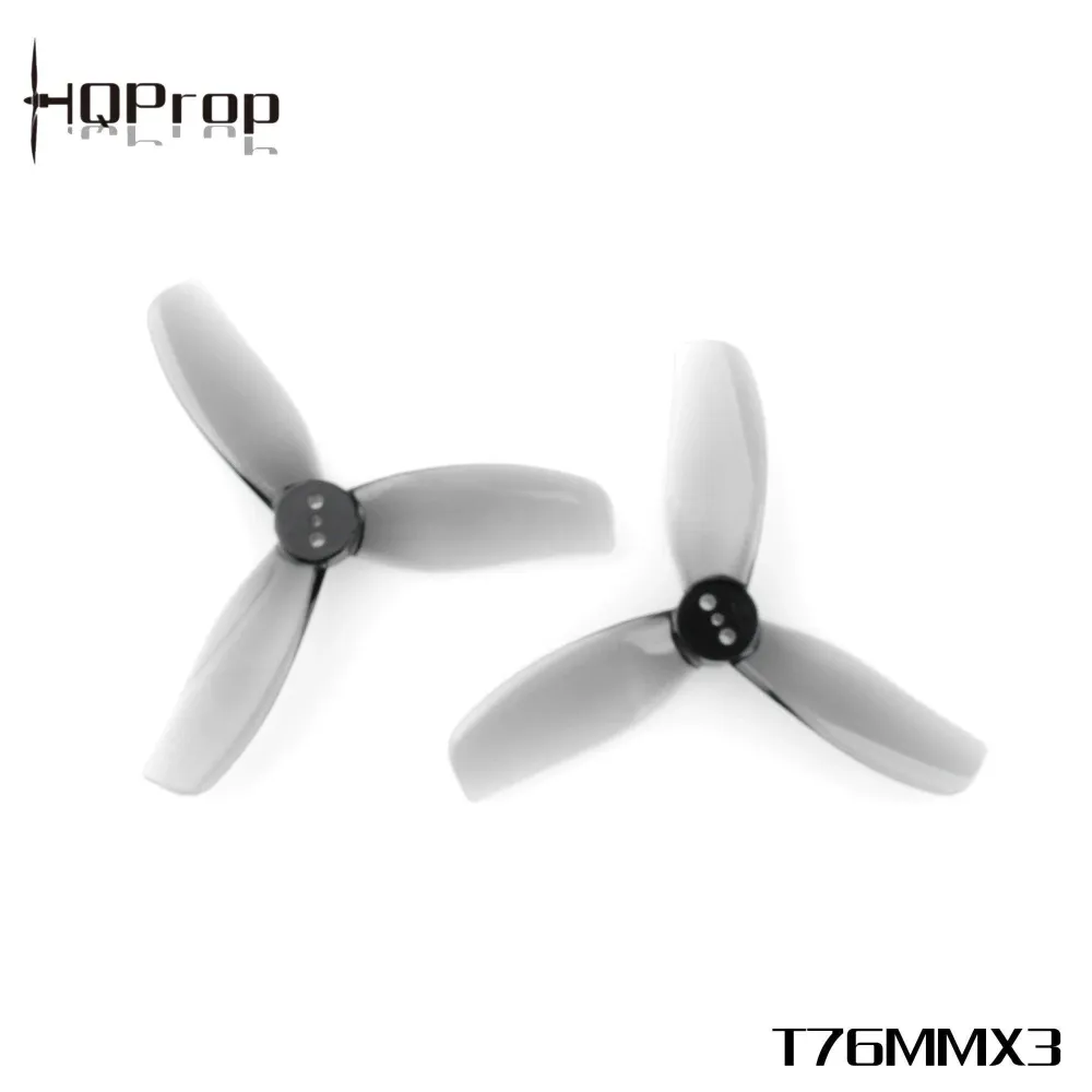 Śmigło HQProp T76MMX3 - średnica 10,5 mm odpowiednia seria CineLog30 Drone do zdalnie sterowanego quadcoptera FPV LongRang...