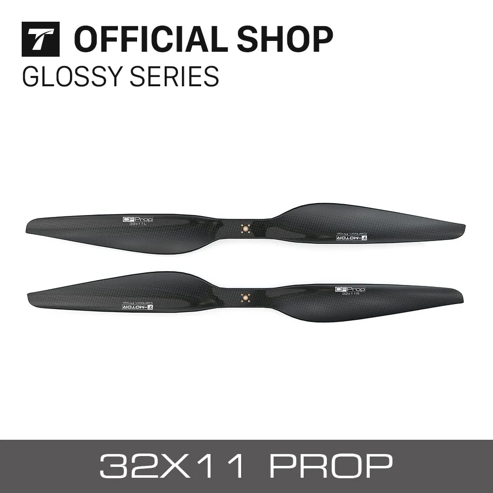 Śmigło T-Motor CF G32*11" Prop - (pary 2 łopat CW+CCW) Śmigł z włókna węglowego do multicoptera