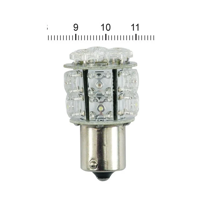Motocyklowa żarówka LED Super Flux 1157 biał